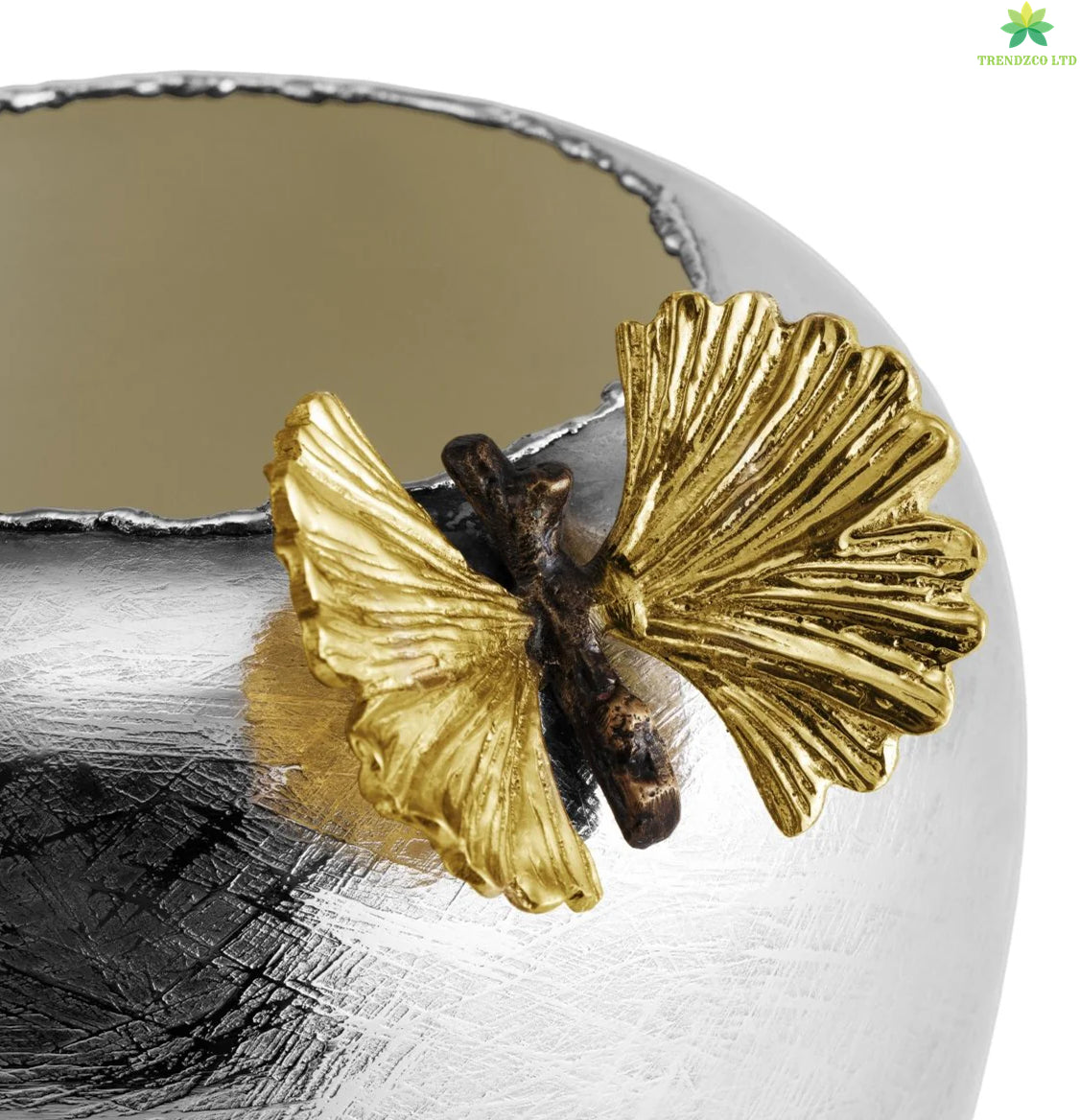 Butterfly Ginkgo Vase