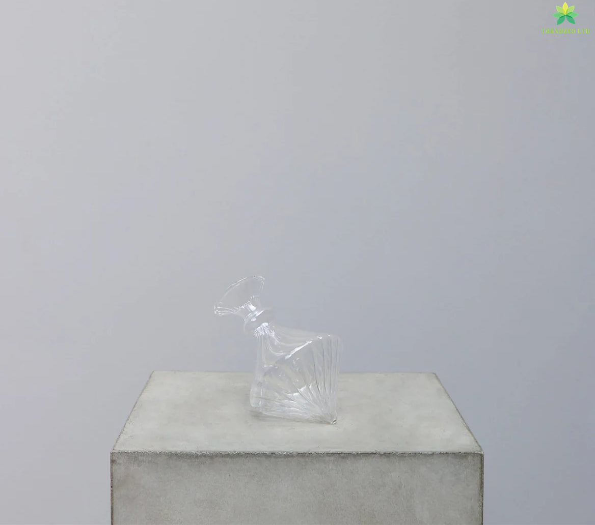 Slanted Glass Vase